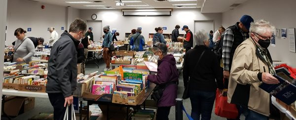 Join us for the last book sale of the year! main image