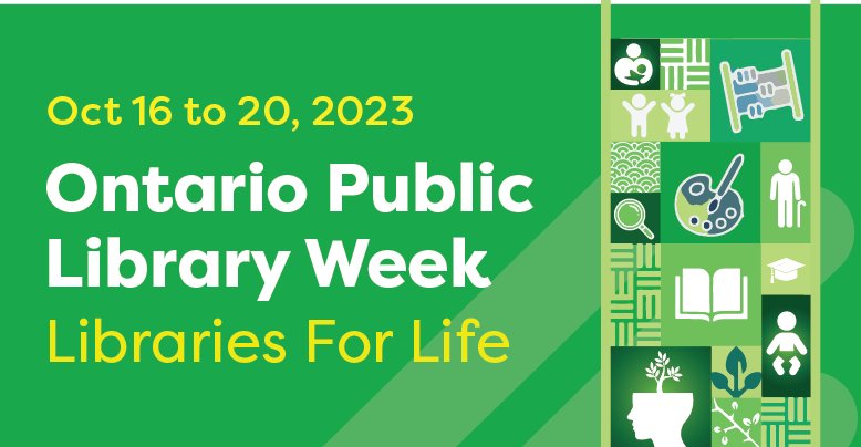 Celebrate Ontario Public Library Week 2023 with OPL  image